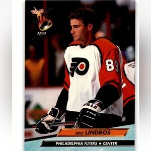 Eric Lindros 1992/93 Fleer Ultra Philadelphia Flyers Rookie RC Hockey Card